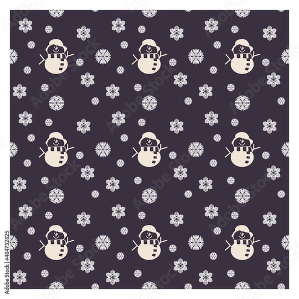 Obraz Christmas seamless pattern background Christmas wallpaper