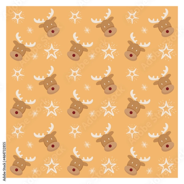 Obraz Christmas seamless pattern background Christmas wallpaper