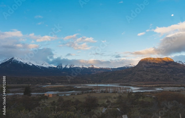 Obraz Valle en el sur de Chile