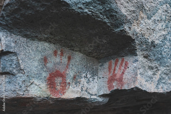 Obraz manos pintadas