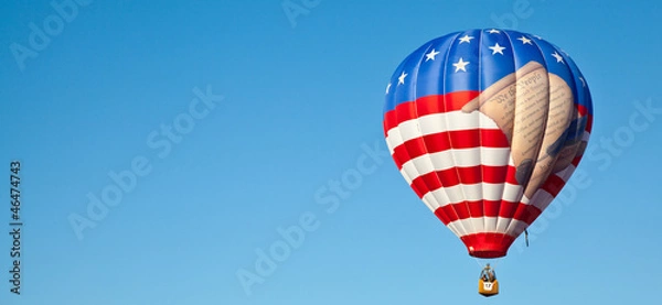 Obraz US Constitution in Flight