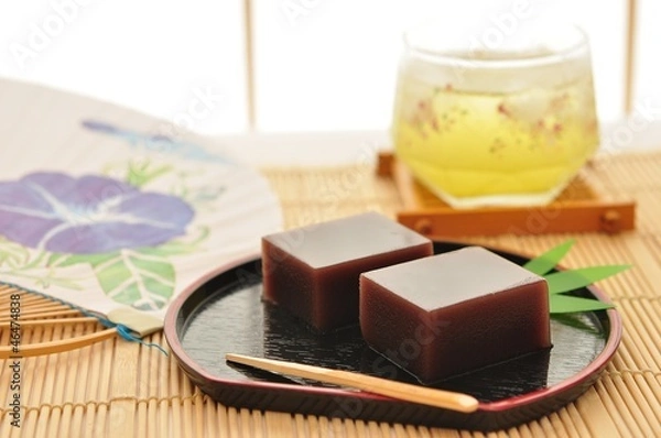 Obraz 水羊羹(夏イメージ)