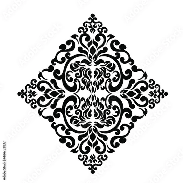 Obraz Oriental vector damask patterns for greeting cards and wedding invitations.