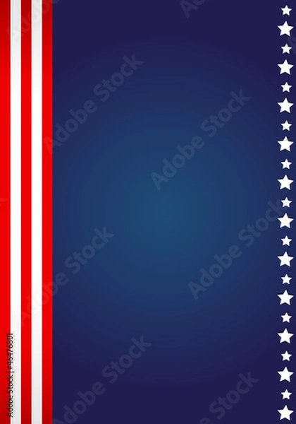 Fototapeta American Flag design 