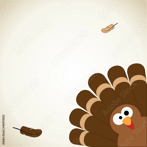 Obraz Thanksgiving card