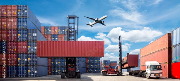 Fototapeta Logistic Concept
