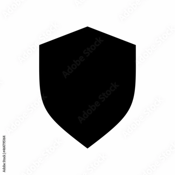 Fototapeta Shield icon. Simple, high quality and suitable for your design. Flat design vector illustration on a white background. Safe, security, protect, vintage, badge.