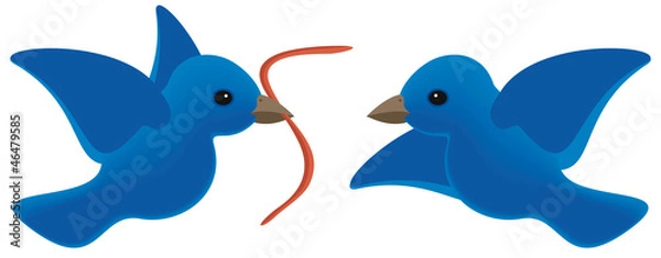 Obraz Wczesny ptaszek dostaje robaka