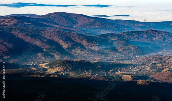 Obraz autumn landscape in the mountains