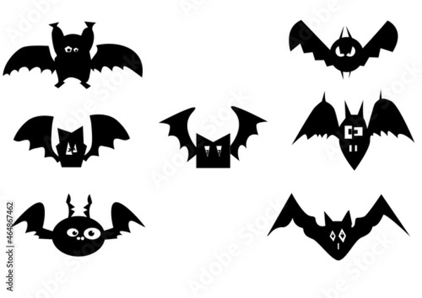 Obraz set of halloween icons