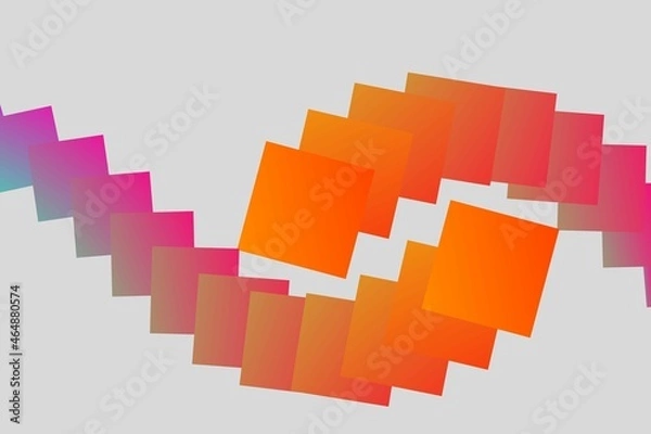 Obraz abstract background with squares