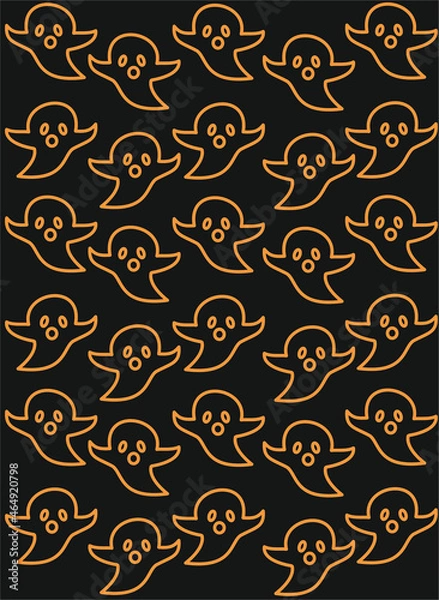 Obraz seamless pattern with elements halloween
