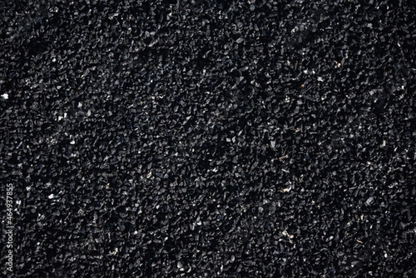 Fototapeta Texture of a rubber crumb for stadium. Rubber asphalt. Resilient coating for sports and athletics fields, jogging, running track and cycling paths