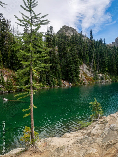 Obraz Glacier Lake at Summit
