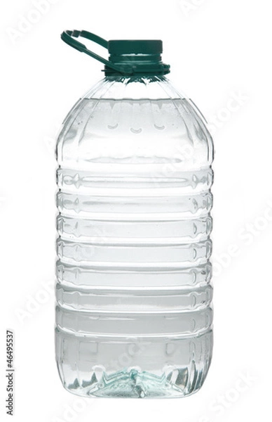 Obraz plastic water bottle isolated....