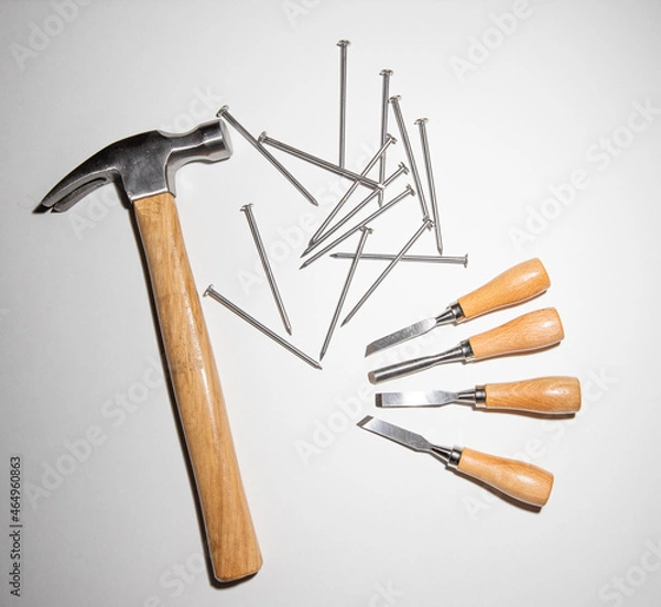 Obraz hammer and nails