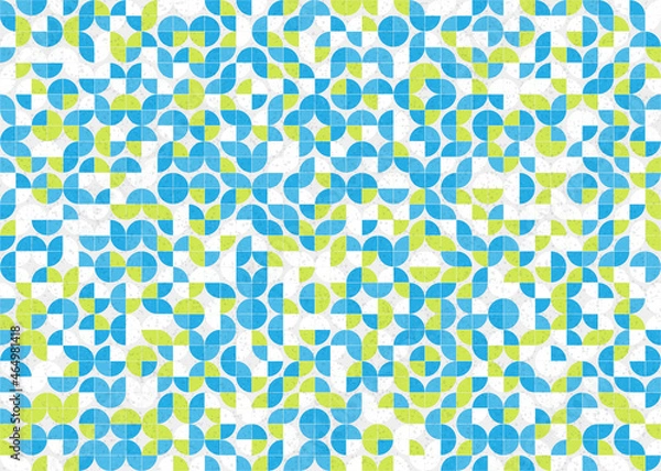 Obraz Abstract Geometric Pattern generative computational art illustration