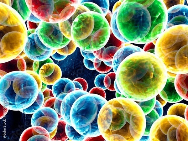 Obraz cell colors