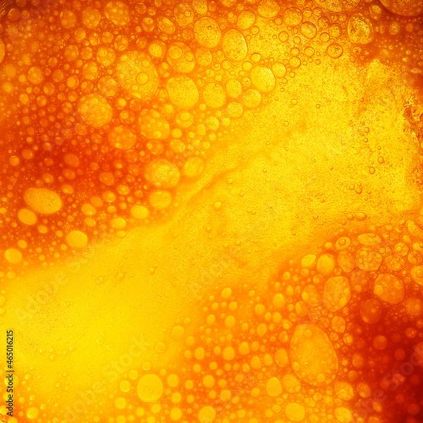 Obraz Beer bubbles texture