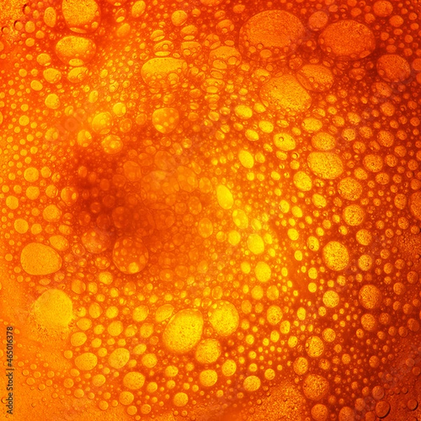 Obraz Beer bubbles texture