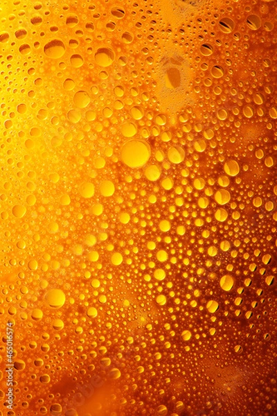 Obraz Beer bubbles texture