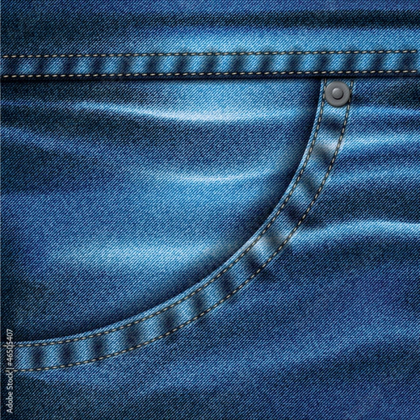 Obraz Jeans Vector Background Set 3