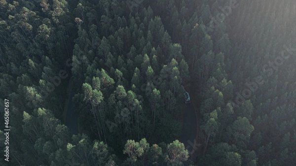 Obraz blue sky with clouds
