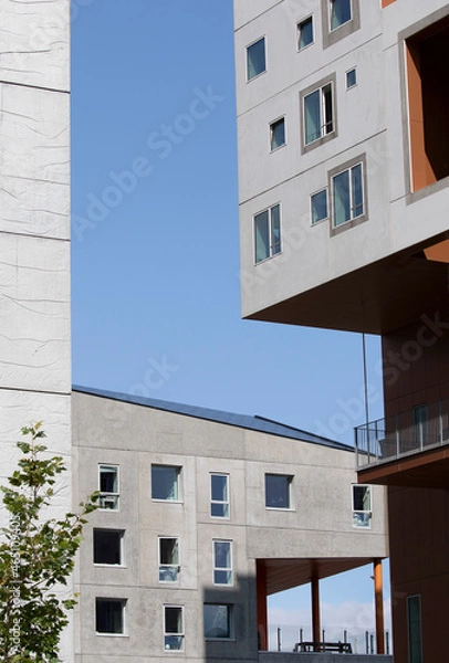 Fototapeta Modern Architecture in Aarhus Denmark Scandinavia