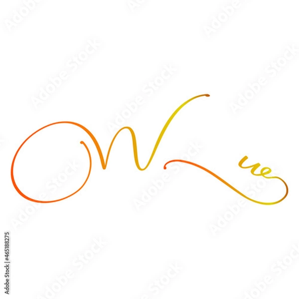 Fototapeta latter is vector symbol design file