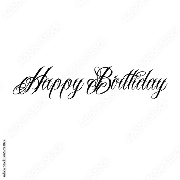 Fototapeta latter is vector happy birthday design 