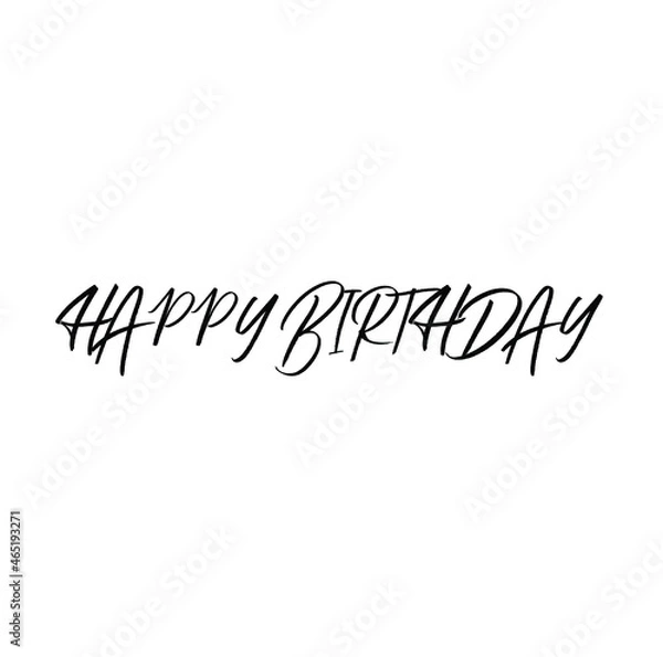 Fototapeta latter is vector happy birthday design 