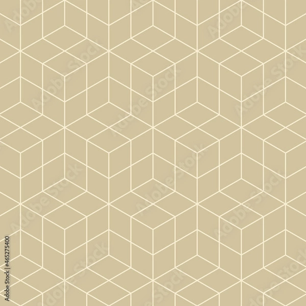 Fototapeta Cube seamless background. Vector illustration.