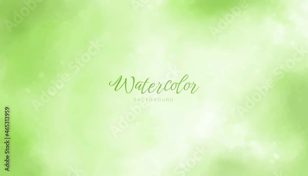 Obraz green abstract watercolor texture background design