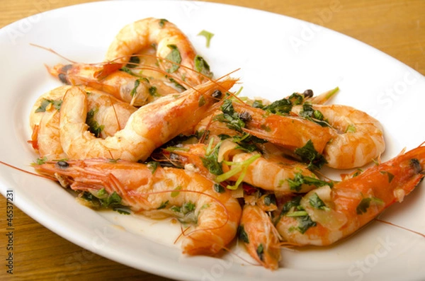 Fototapeta Prawns