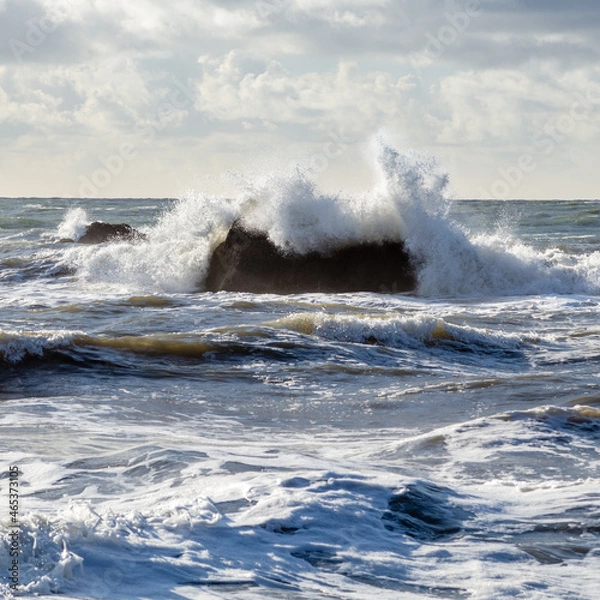 Fototapeta Ruby Beach sunset on Washington coast