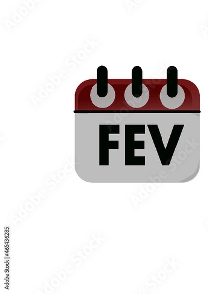 Obraz ícone fev