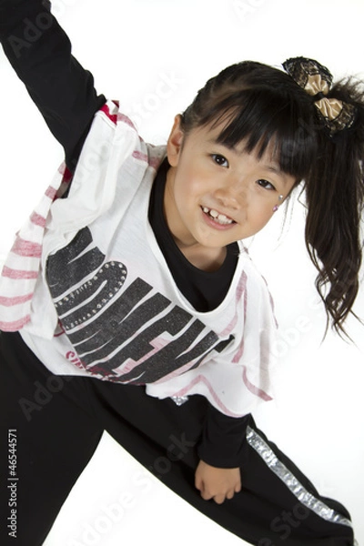 Obraz ダンスを踊る女の子