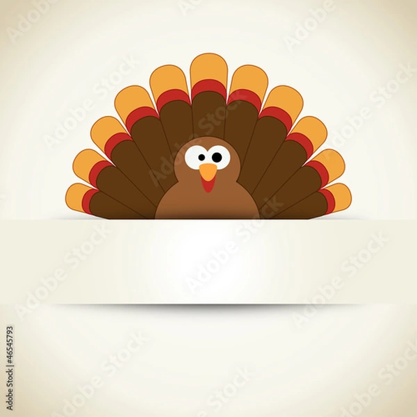 Obraz Thanksgiving card