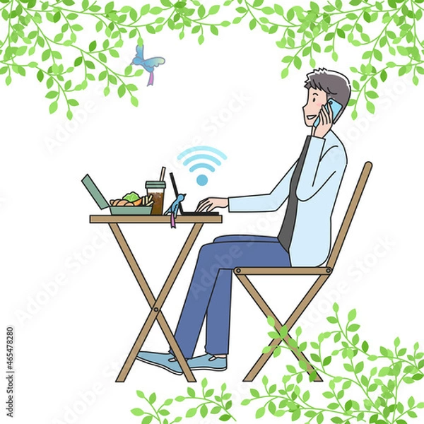 Fototapeta ワーケーション