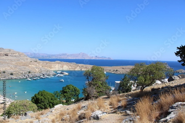 Obraz Bucht von Lindos