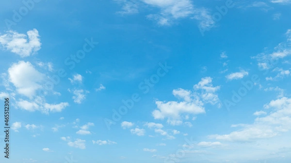 Obraz Blue sky and clouds with daylight natural background.