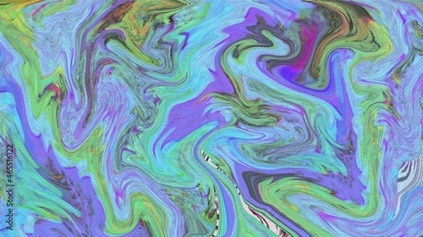 Fototapeta Liquid Abstract Design, Bright and Colorful