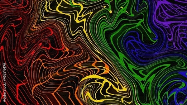 Fototapeta Rainbow Background Pattern Design