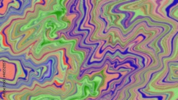 Fototapeta Liquid Abstract Design, Bright and Colorful