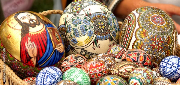 Fototapeta Easter eggs