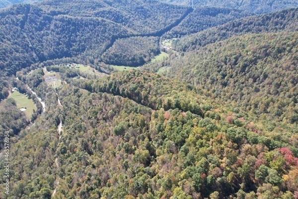 Fototapeta Road Through Valleys
