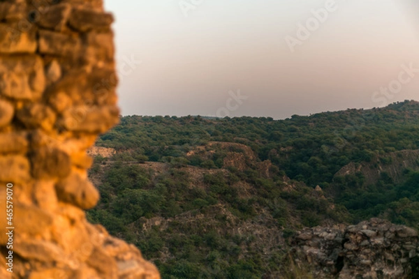 Obraz Rohtas fort architecture with beautiful nature