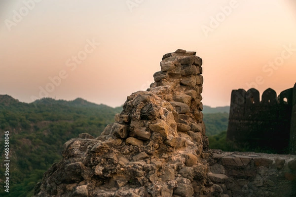 Obraz Rohtas fort architecture with beautiful nature