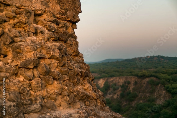 Obraz Rohtas fort architecture with beautiful nature