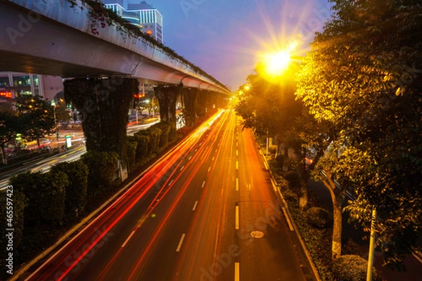 Obraz traffic in the city